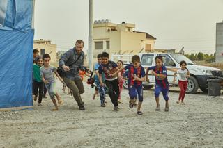 Nadus Films' Drew Layman on Location for the Project 'ShaiFund' in Iraq.