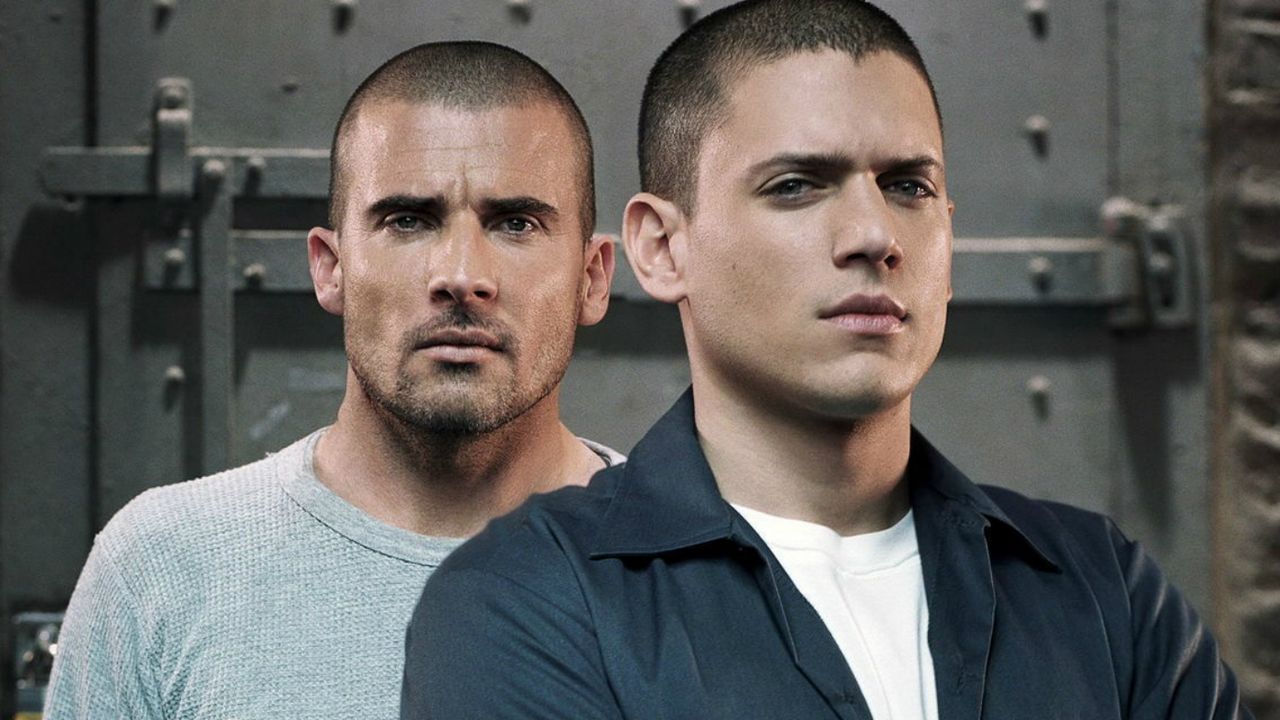 Dominic Purcell and Wentworth Miller in Prison Break