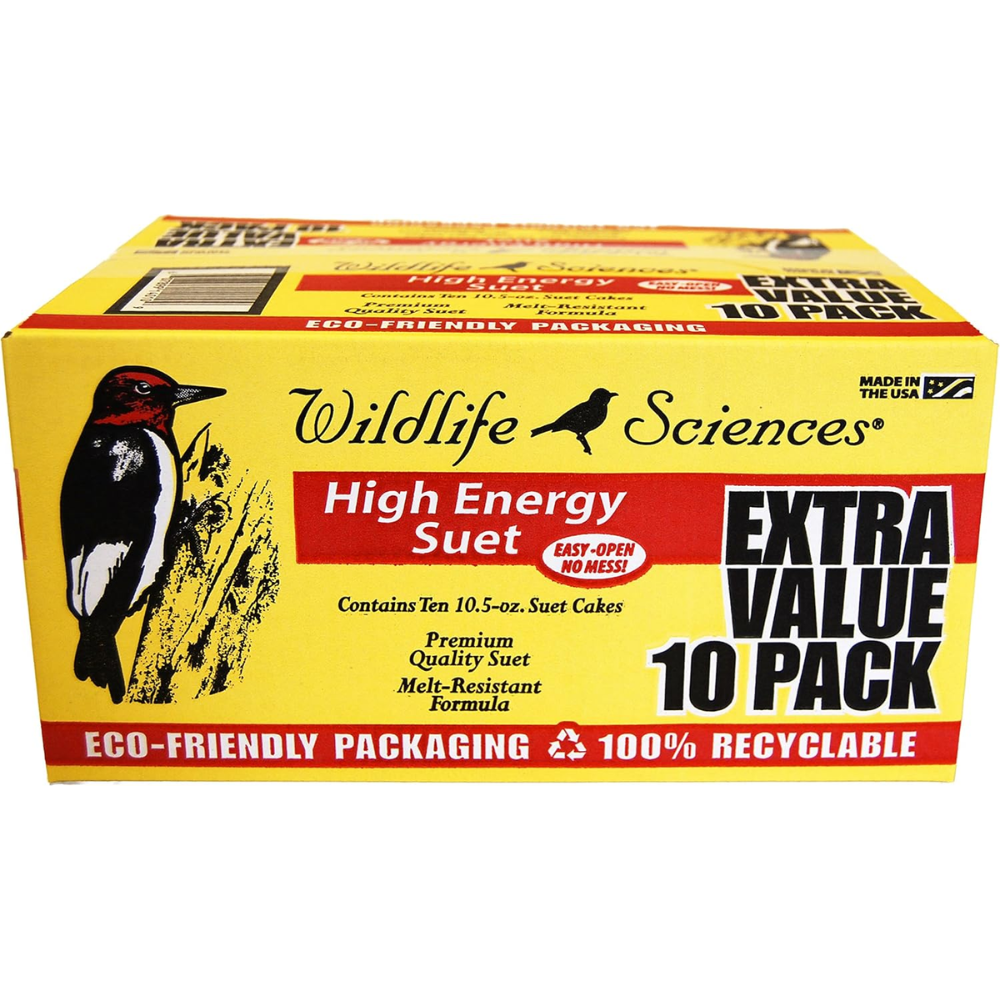 Wildlife Sciences, Wildlife Sciences High Energy Suet Cake 10 Pack