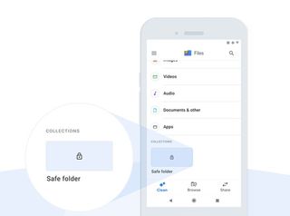 Files By Google Safe Folder