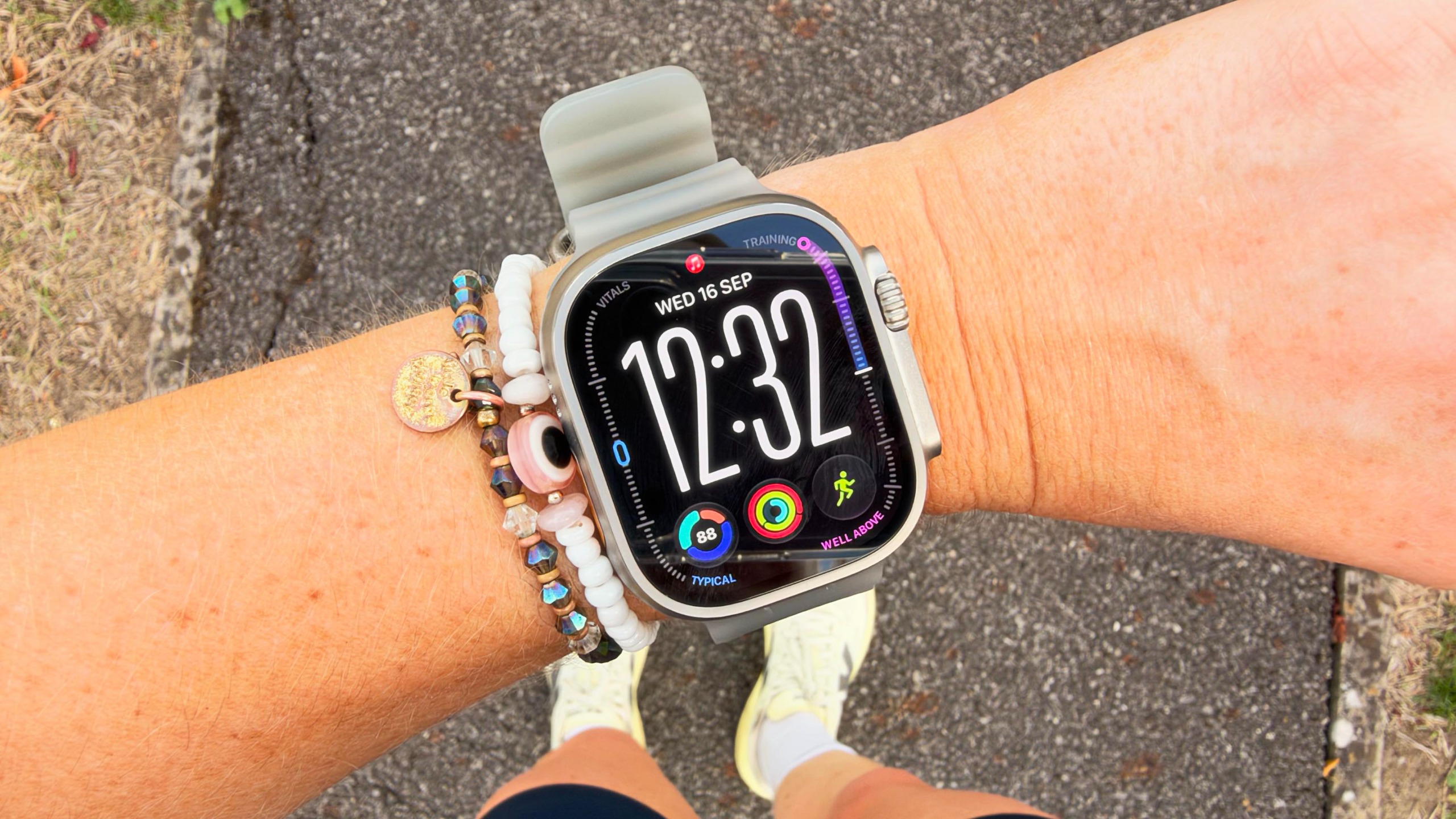 Apple Watch Ultra 4 on wrist