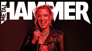 Lzzy Hale on the cover of Metal Hammer 361