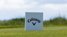 A Callaway tee marker