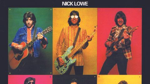 cover art for Nick Lowe's reissues