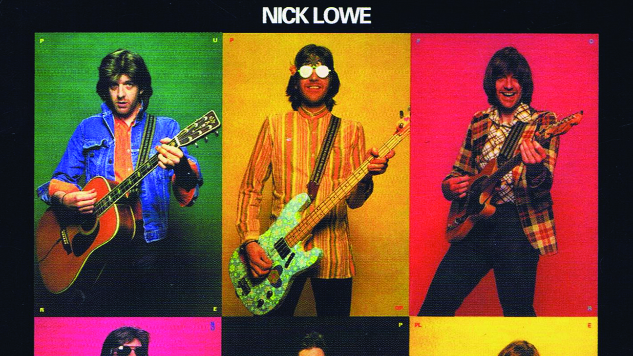 cover art for Nick Lowe&#039;s reissues