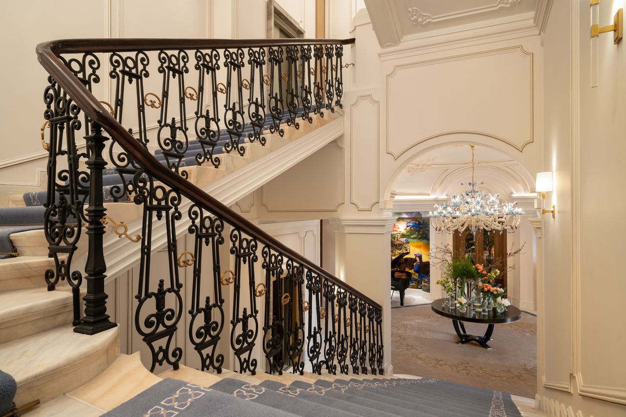 An ornate staircase
