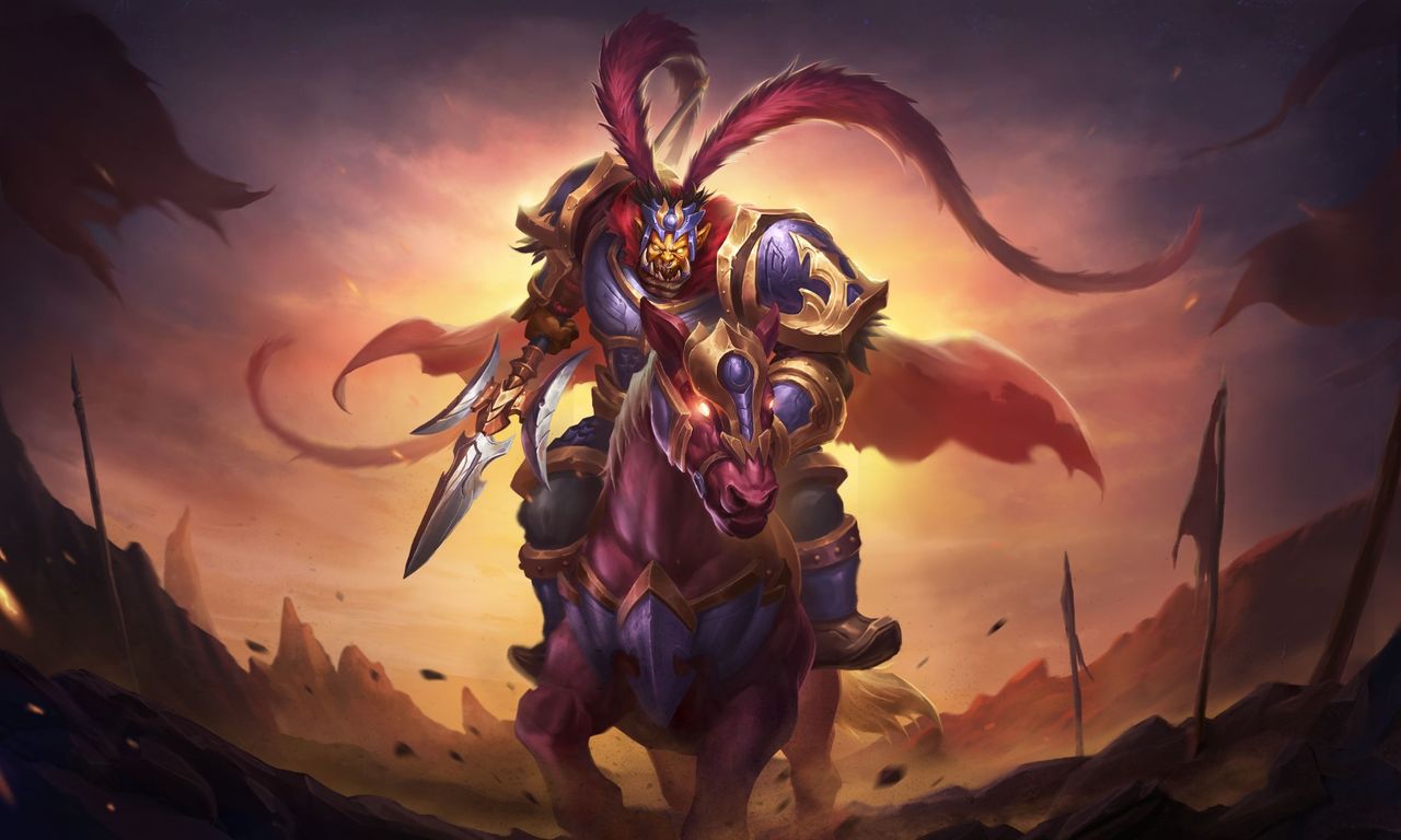 Hearthstone Three Kingdoms hero portrait