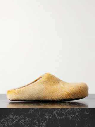 Fussbett Calf Hair Clogs