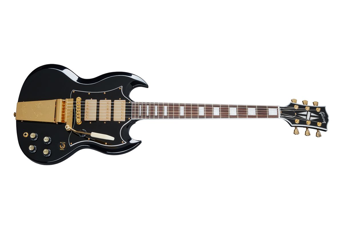 Kirk Douglas Gibson SG signature