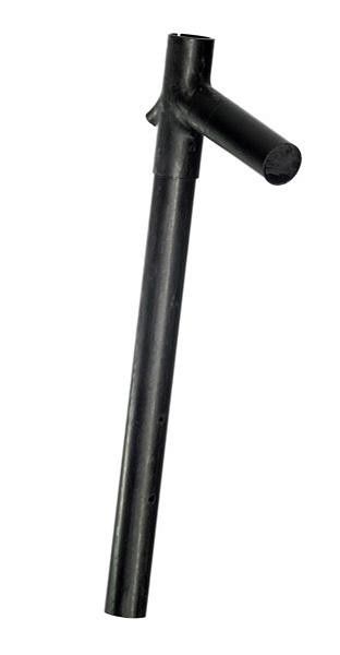The high modulus seat tube bonds into the one-piece bottom bracket-and-chain stays assembly.