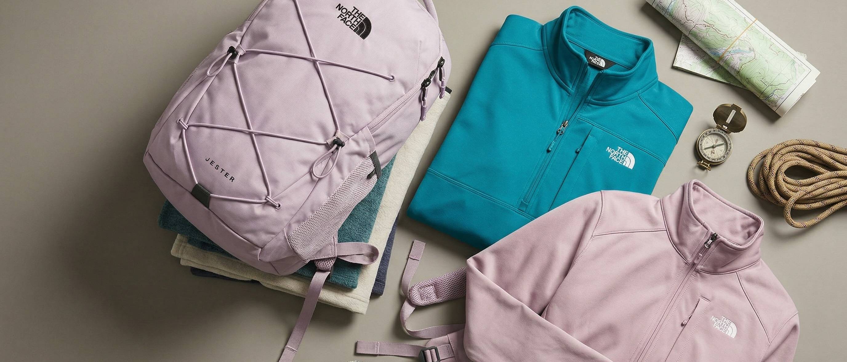 The North Face apparel