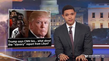 Trevor Noah explains why Trump is always everywhere