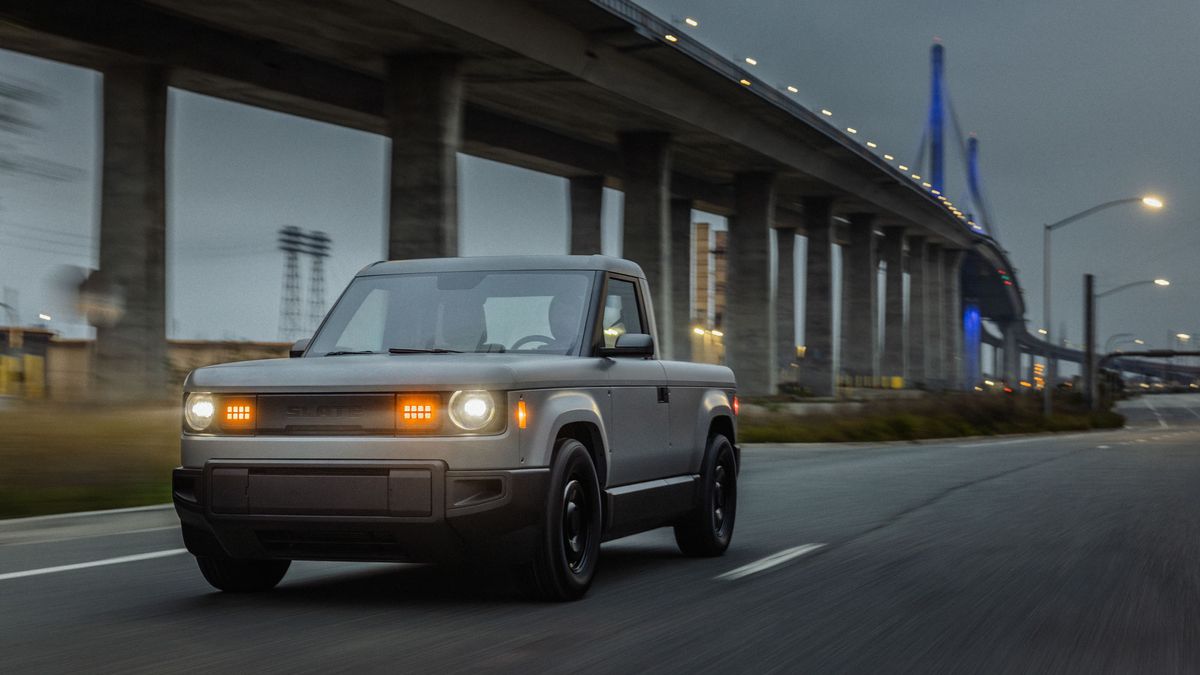 Press image of the Slate Auto, Slate Truck