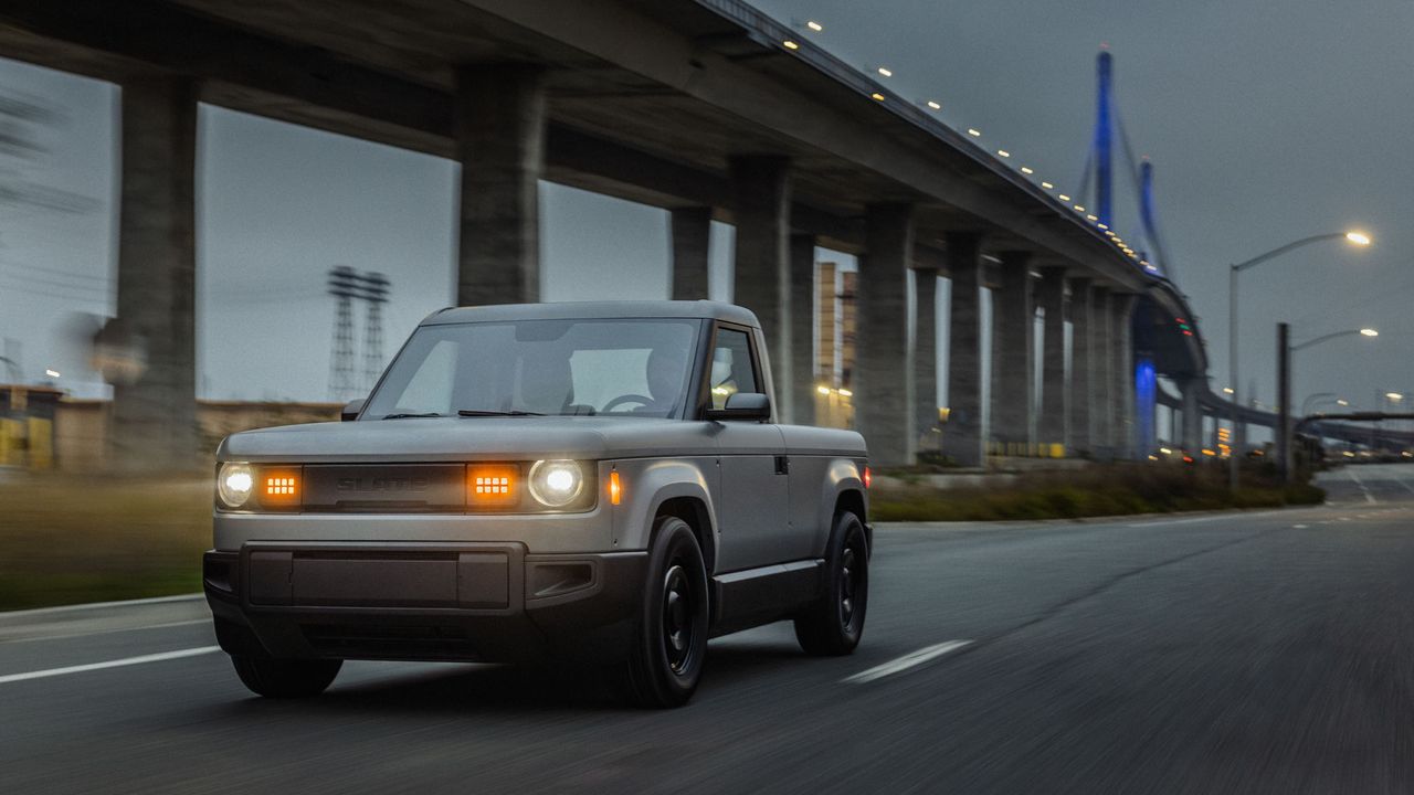 Press image of the Slate Auto, Slate Truck