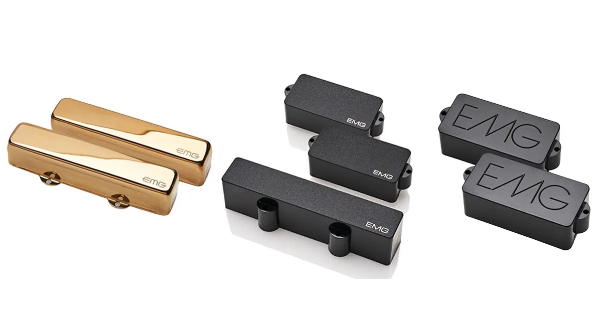EMG 50th Anniversary Bass Pickups