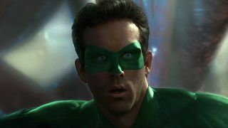 Hal Jordan first time in Green Lantern costume in Green Lantern