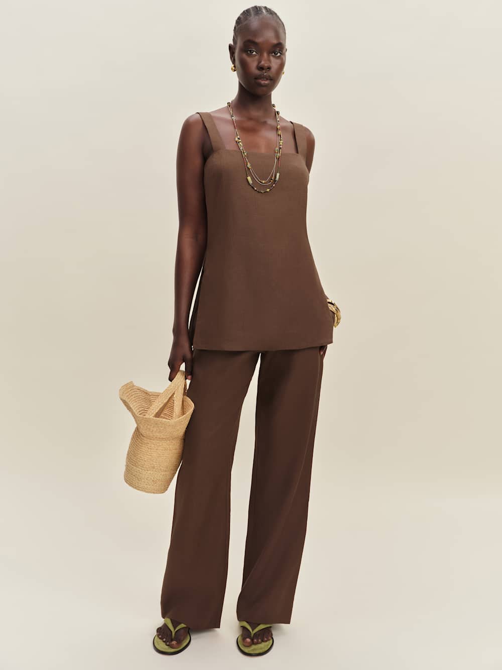Kristen Linen Two Piece