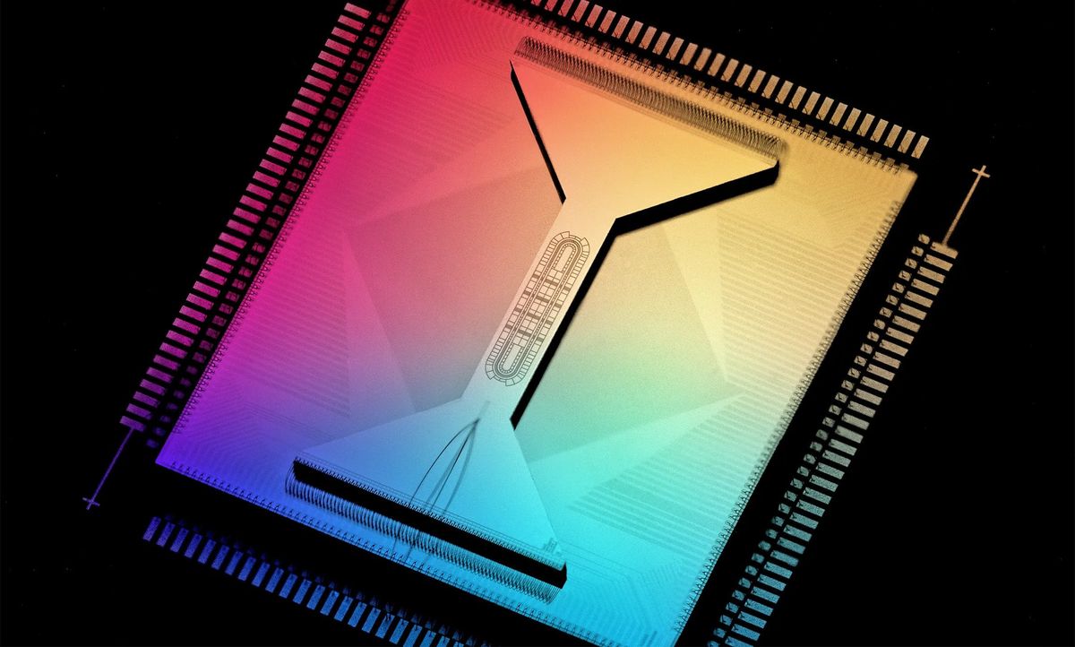 Quantinuum&#039;s H2 quantum processor, on which the non-abelian anyons were created. 