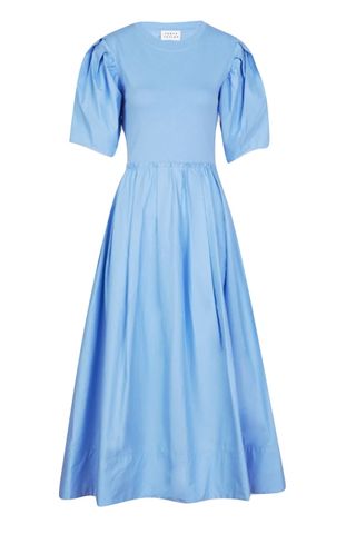A blue dress from Tanya Taylor