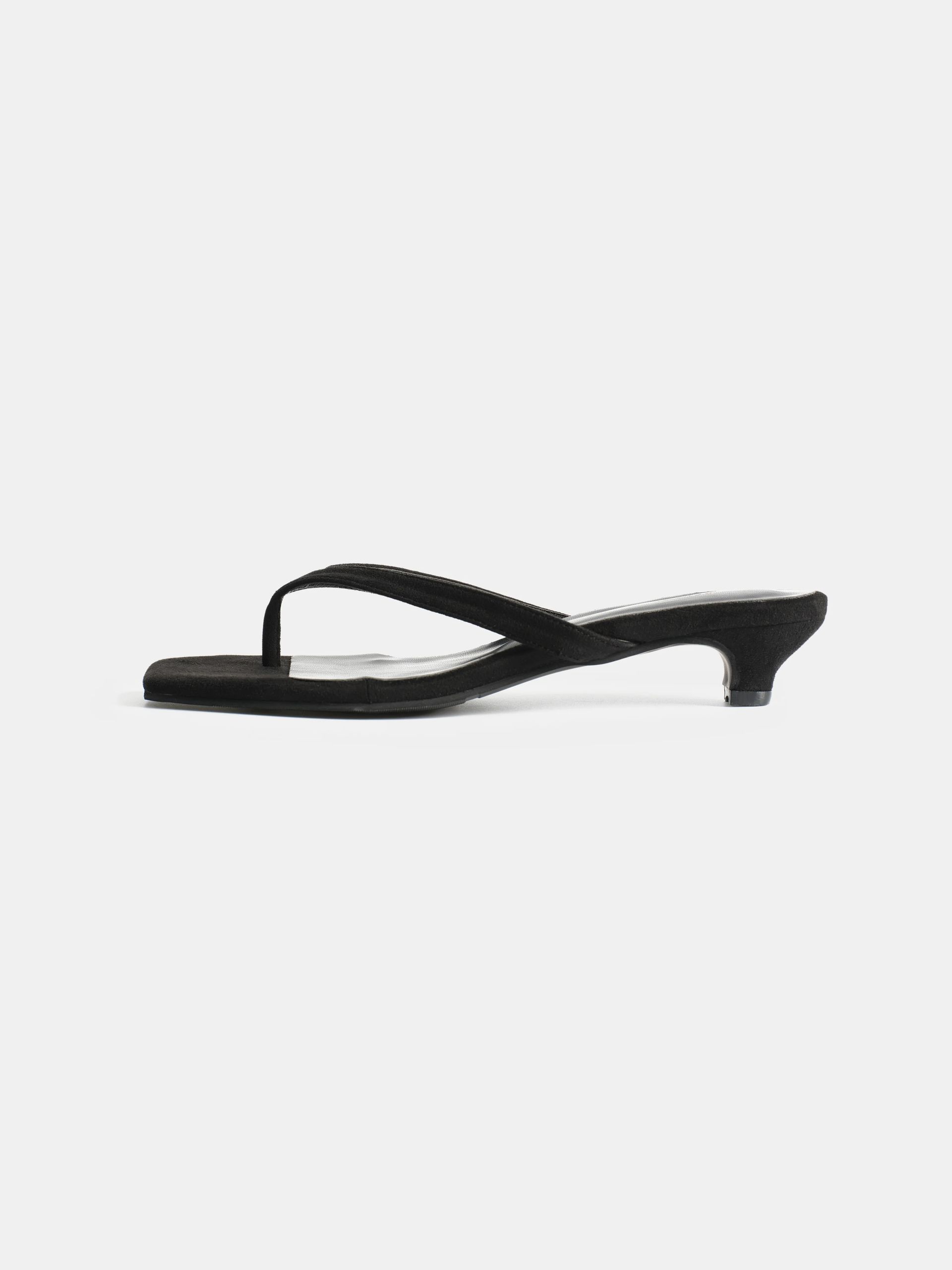source unknown, Square Toe Thong Sandals