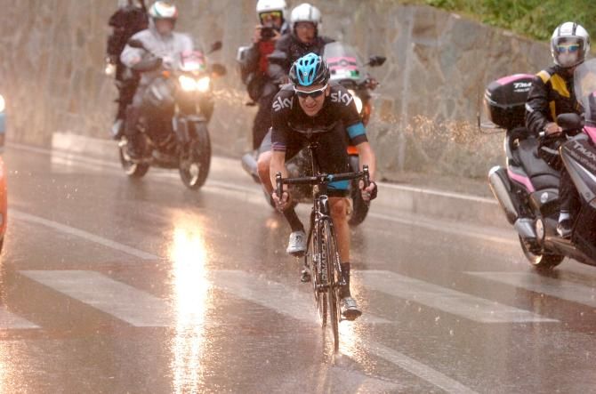 The moment Bradley Wiggins lost any chance of winning the Giro d'Italia