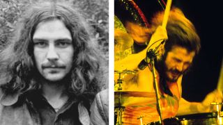 Photographs of Black Sabbath’s Bill Ward and Led Zeppelin”s John Bonham