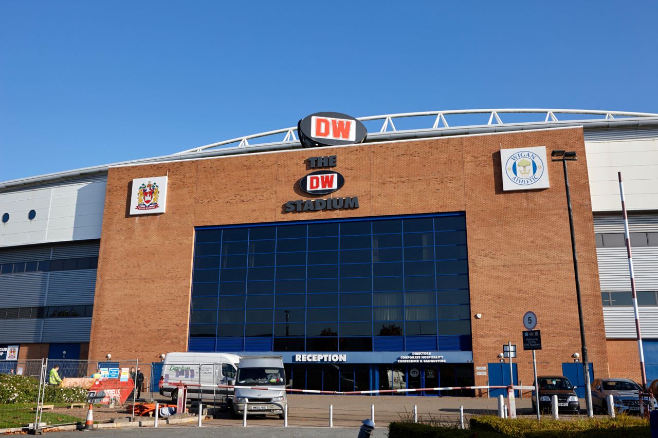 The DW Stadium, Wigan
