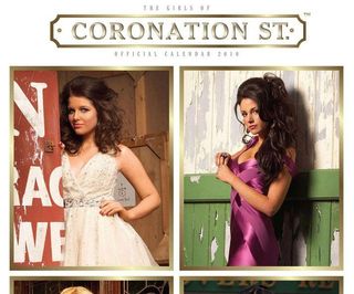 Coronation Street girls glam up for calendar 