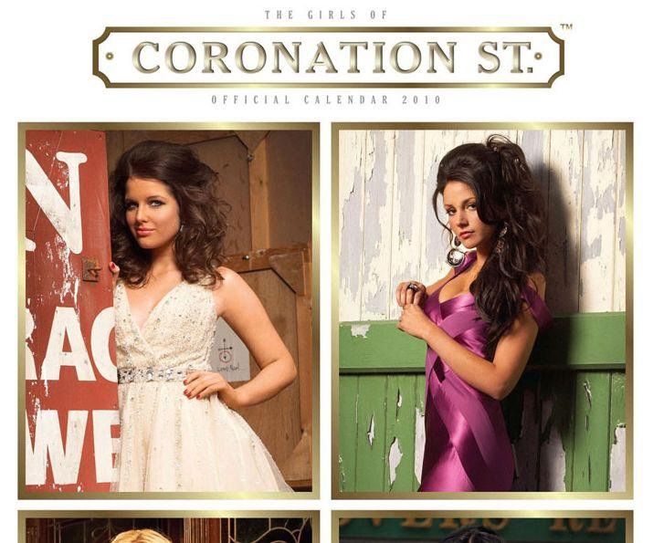 Coronation Street girls glam up for calendar 