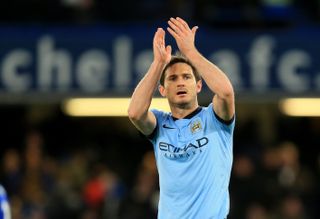 Frank Lampard during his Manchester City playing days
