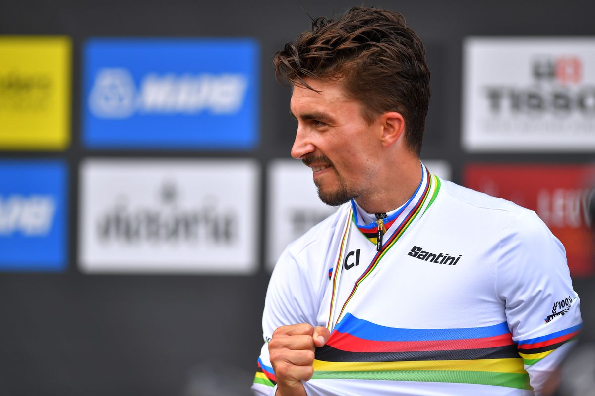 Julian Alaphilippe says losing the rainbow jersey would have been 'a ...