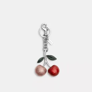 Glitter Cherry Bag Charm