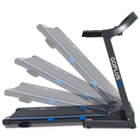 GoPlus 2.25HP Folding Treadmill Electric | was $799.99 | now $599.99 at Walmart
The heavy-duty construction of this treadmill belies it's space-saving capacity. When you're done with it, simply fold it up and pop it agianst the nearest wall, making it perfect for people who want to watch TV while they run without turning it into a permanent fixture in their living room. &nbsp;