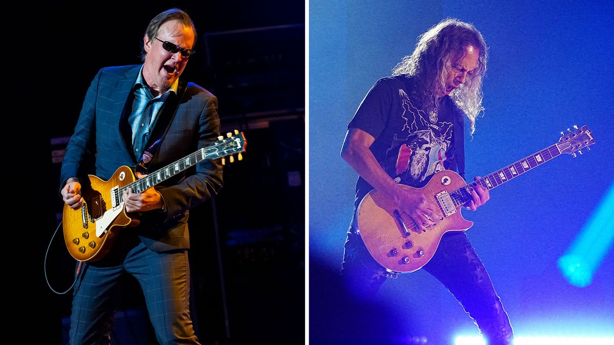 Joe Bonamassa and Kirk Hammett