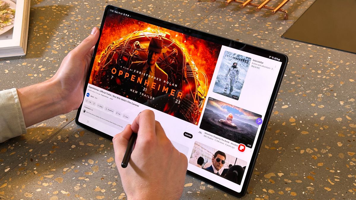 Samsung Galaxy Tab S9 Ultra Hands On Review Techradar 4855
