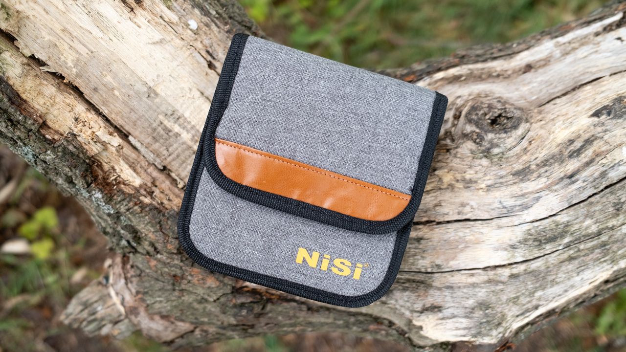 NiSi V7 with True Color NC CPL case on a branch
