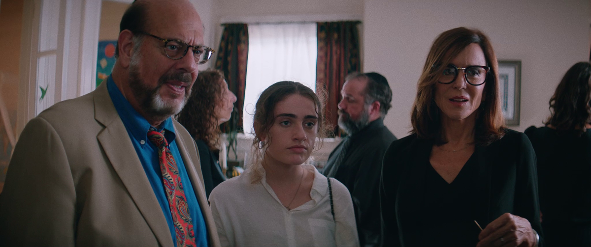 Fred Melamed, Rachel Sennott, Polly Draper in Shiva Baby