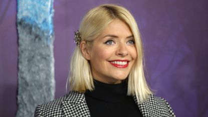 Holly Willoughby attends the "Frozen 2" European premiere at BFI Southbank on November 17, 2019 in London, England