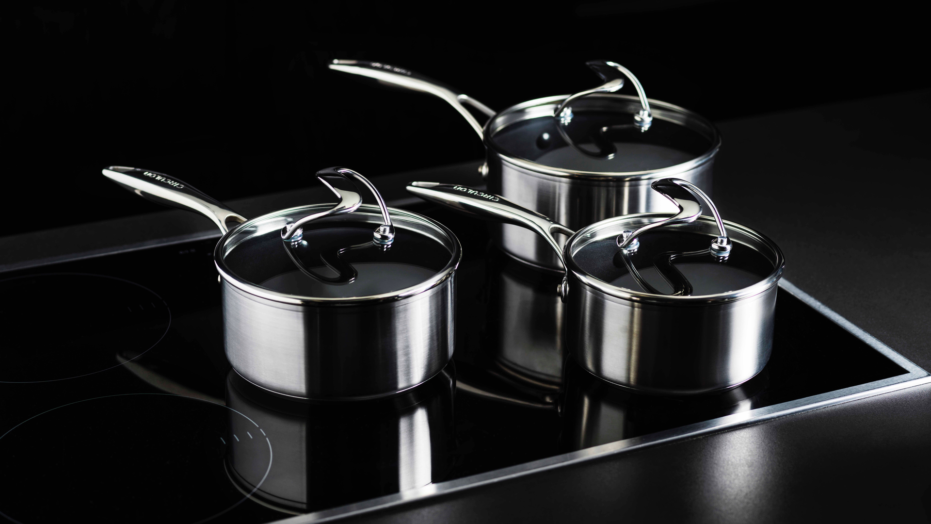 Circulon SteelShield Nonstick Stainless Steel C-Series 3 Piece Saucepan Set  review: hybrid pans for cultured cooks
