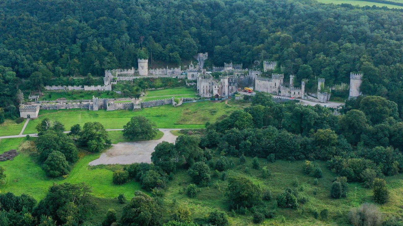 Gwrych Castle, Where is the I&#039;m A Celebrity filmed?