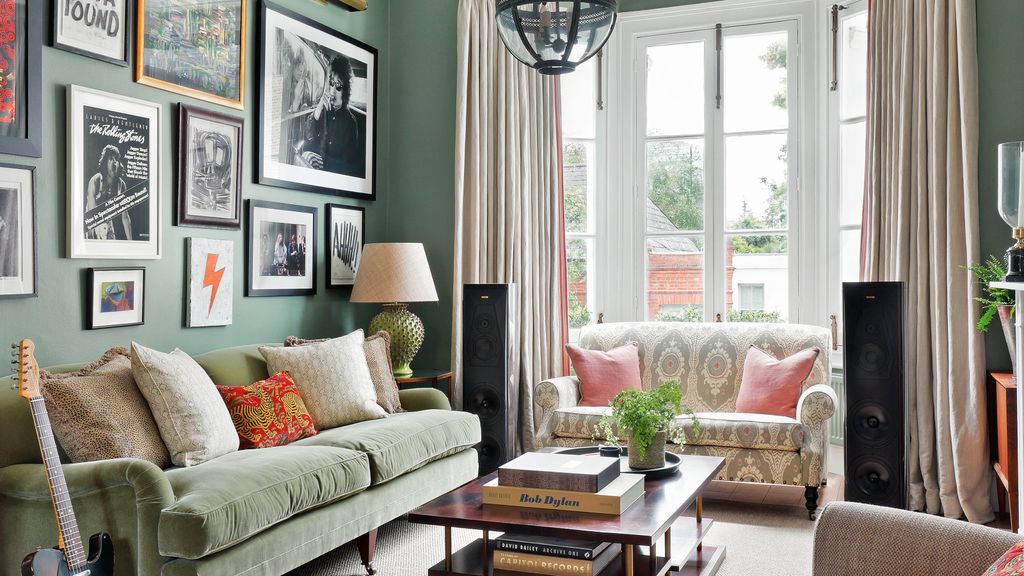 Tour this London family townhouse full of color and pattern