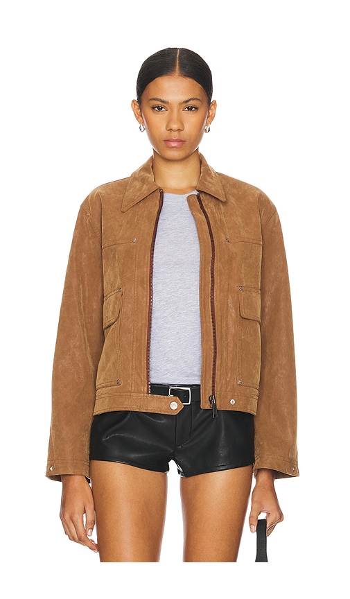 X We the Free Blair Faux Suede Jacket