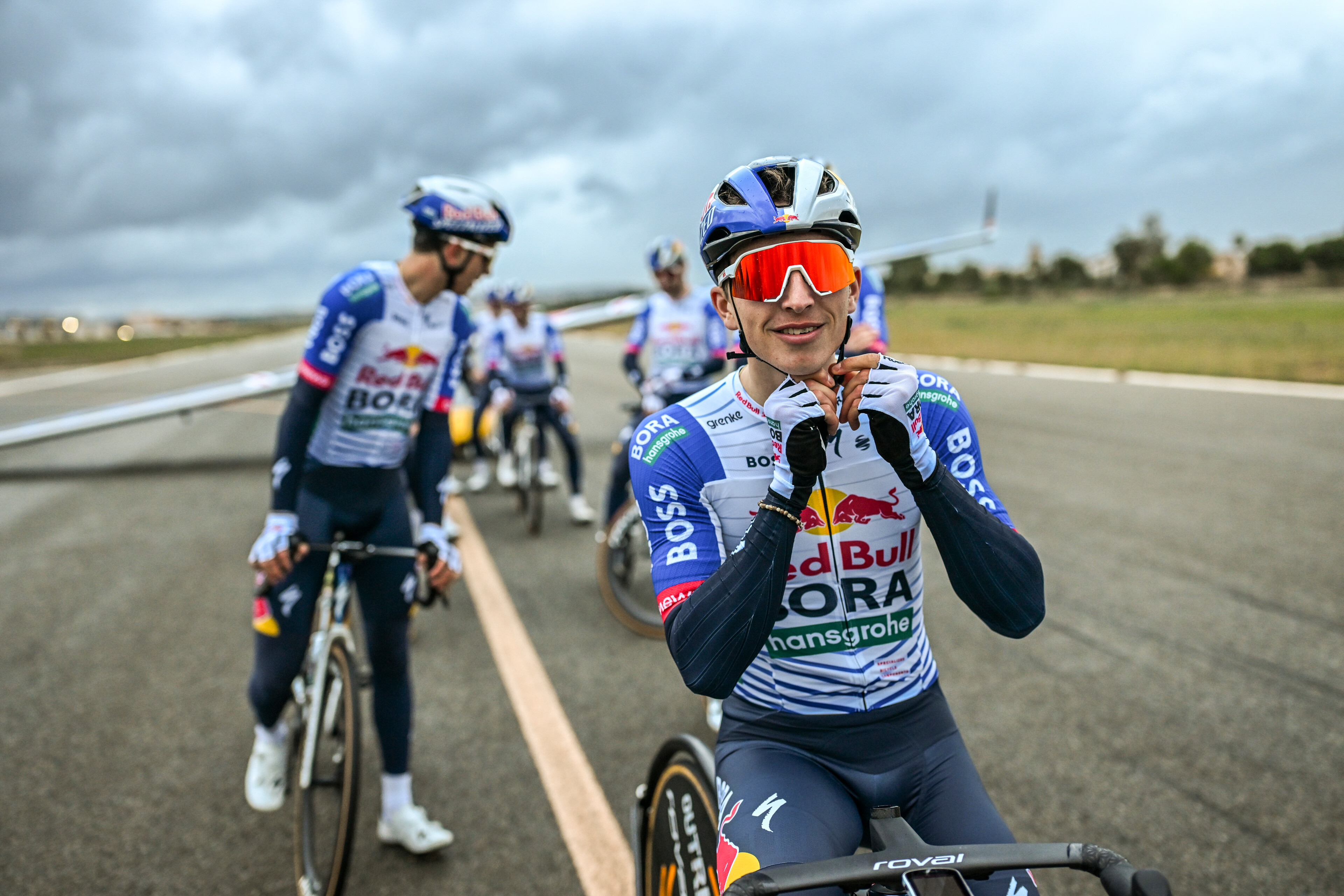 Red Bull-Bora-Hansgrohe takeoff events