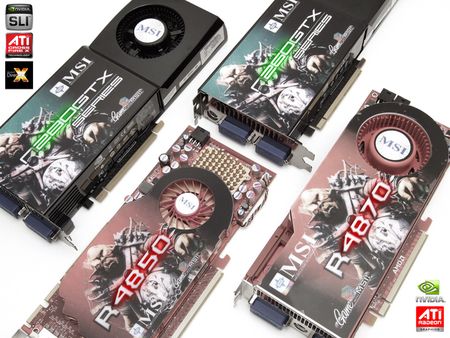 The best cards from AMD and Nvidia were tested both as single cards and in SLI/CrossFire configurations.