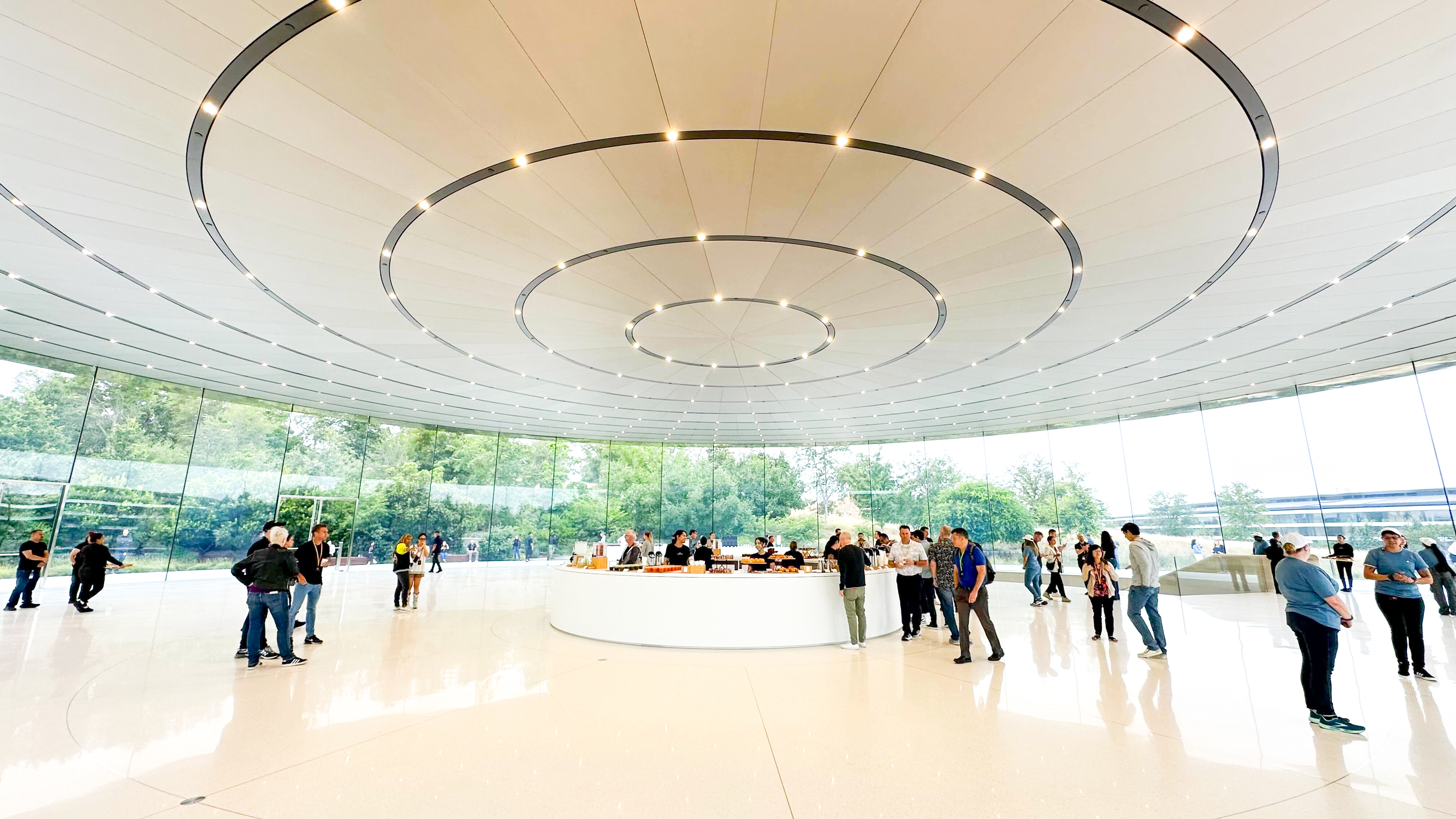 Apple Park campus for Apple Event 2023