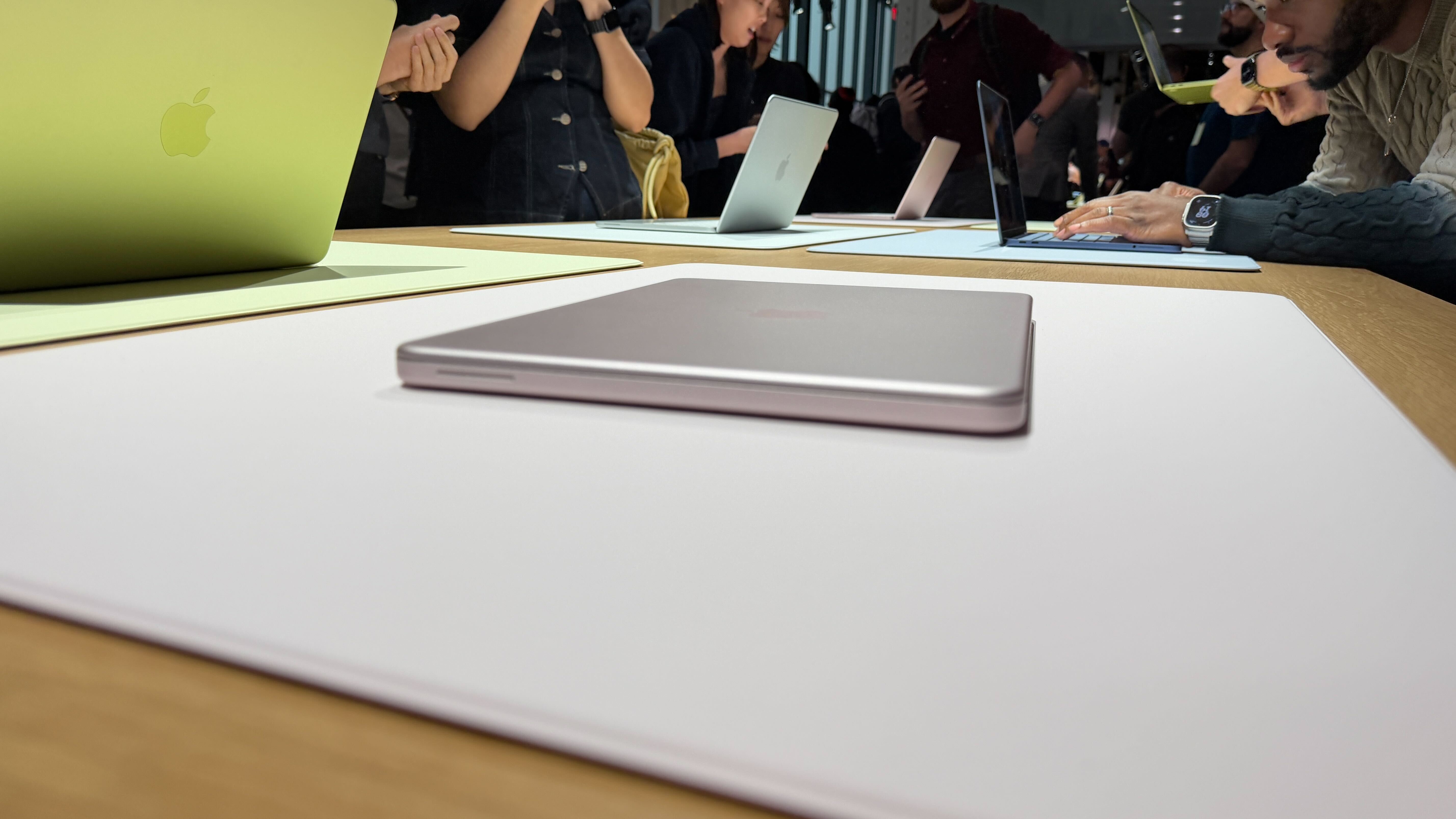 The Macbook Neo at its launch event