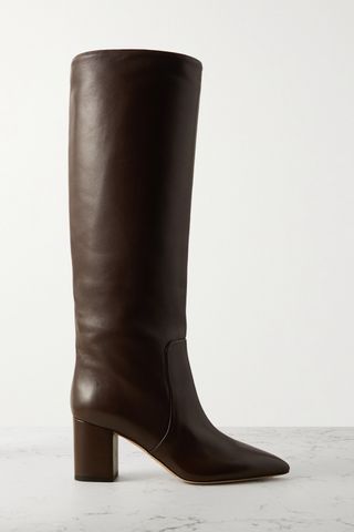 Anja Leather Knee Boots