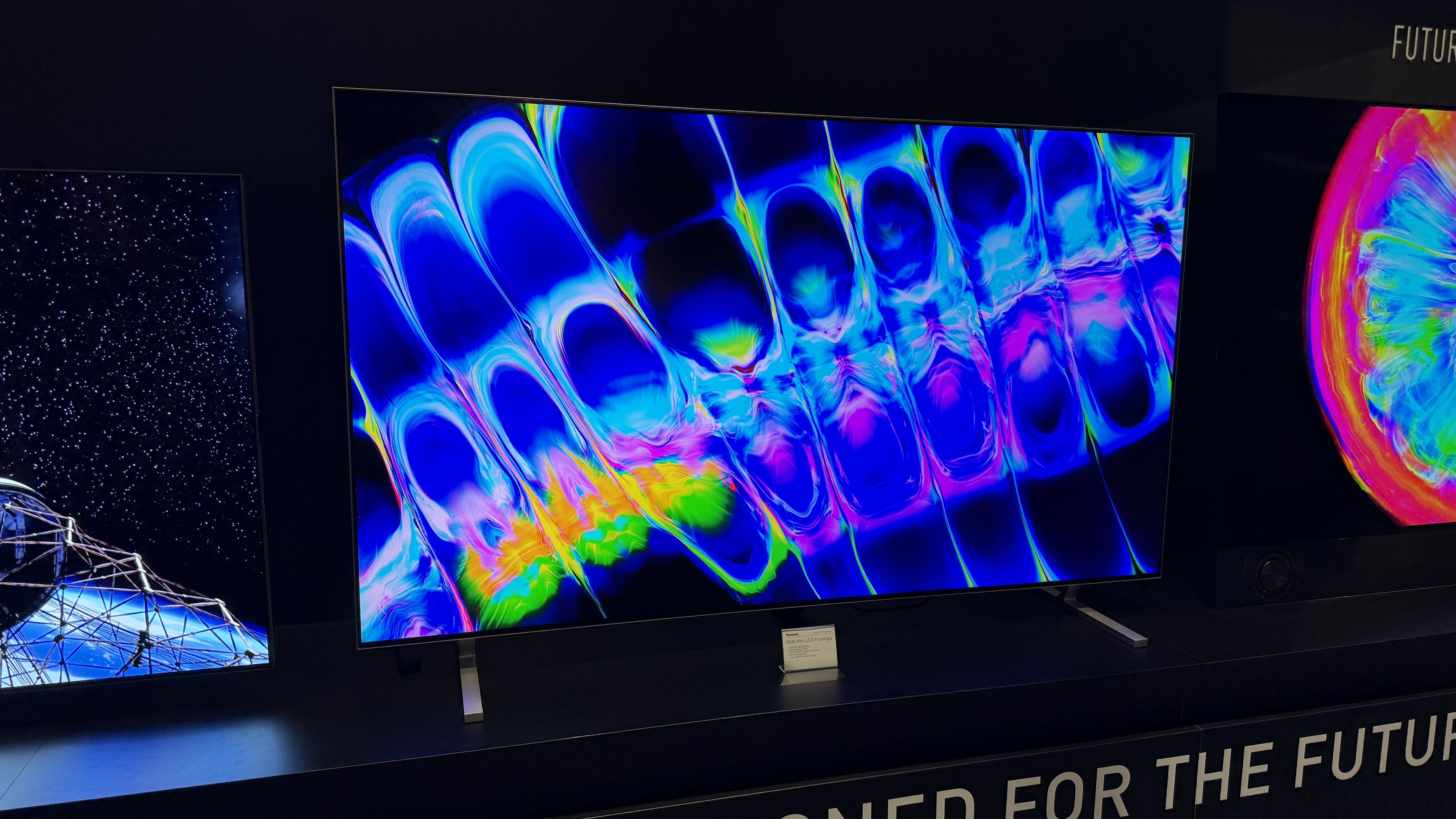 Panasonic RGB TV at its 2026 showcase