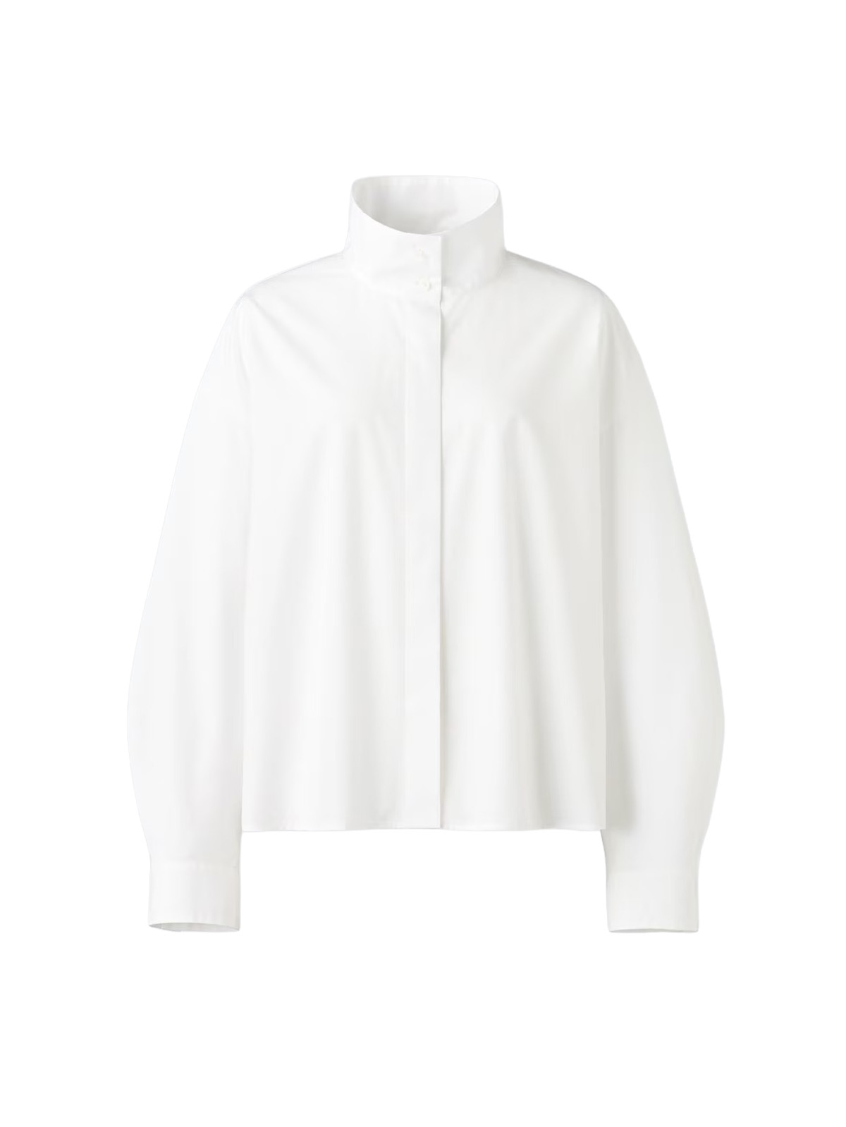 Uniqlo, Cotton Stand Collar Shirt