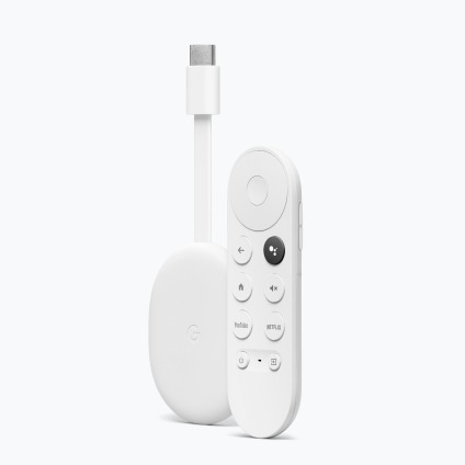 Chromecast مع عرض Google TV (HD) المربع